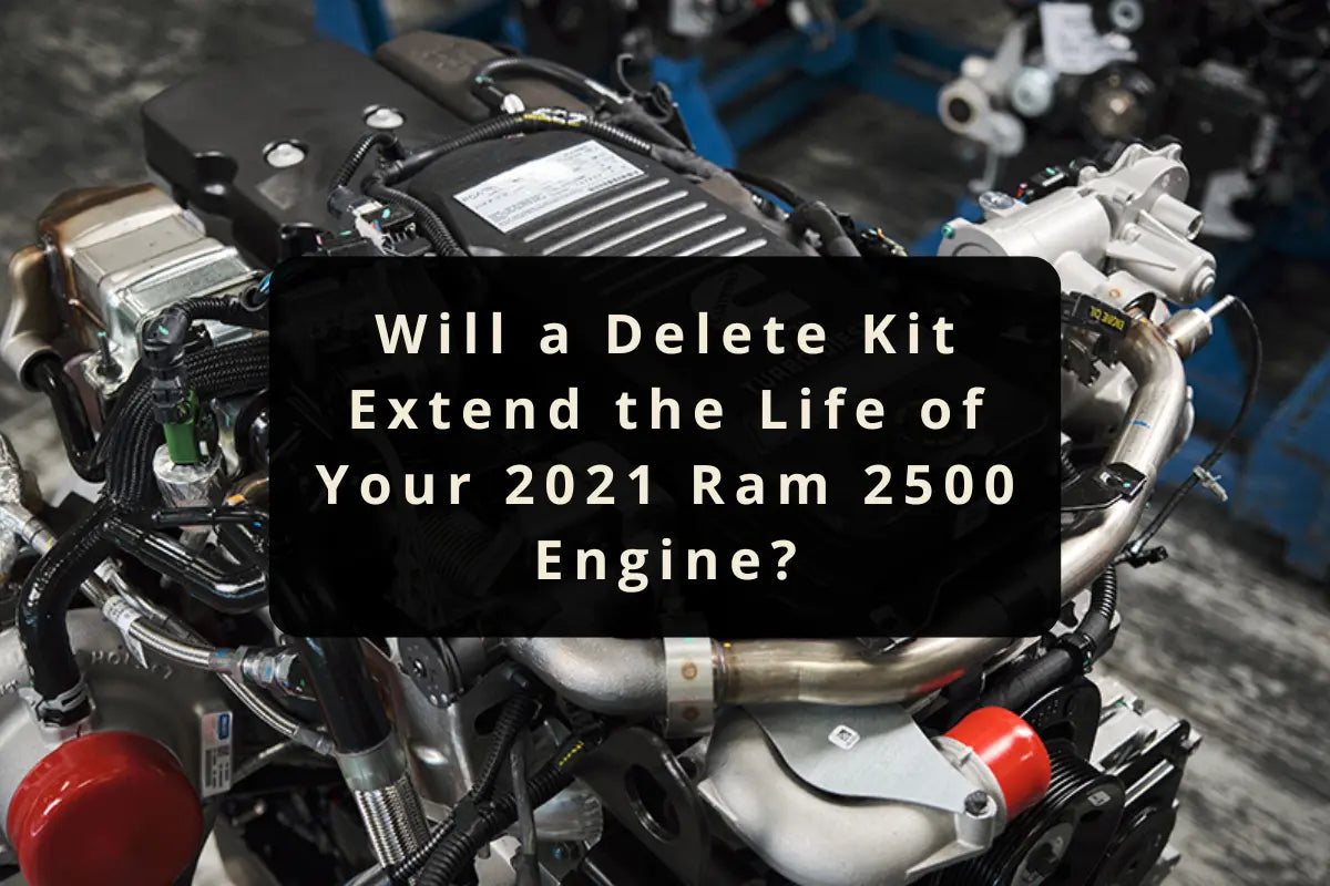2021 Ram 2500 6.7L Cummins DPF Delete Race Pipe for Improved Engine Life