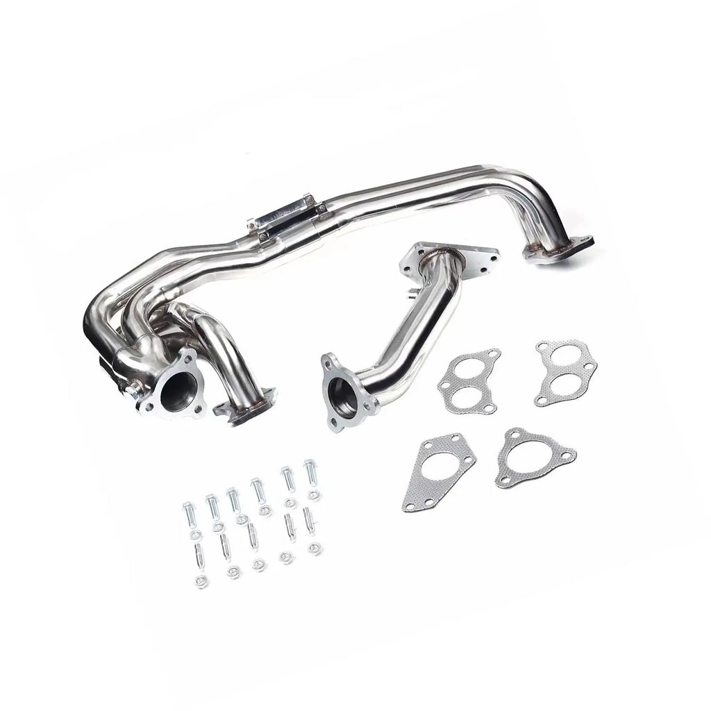 Exhaust Header for 2002-2006 Subaru Impreza WRX/STi Sedan/Wagon 4-Door 2.0L 2.5L (Racing styles) - DynoVox