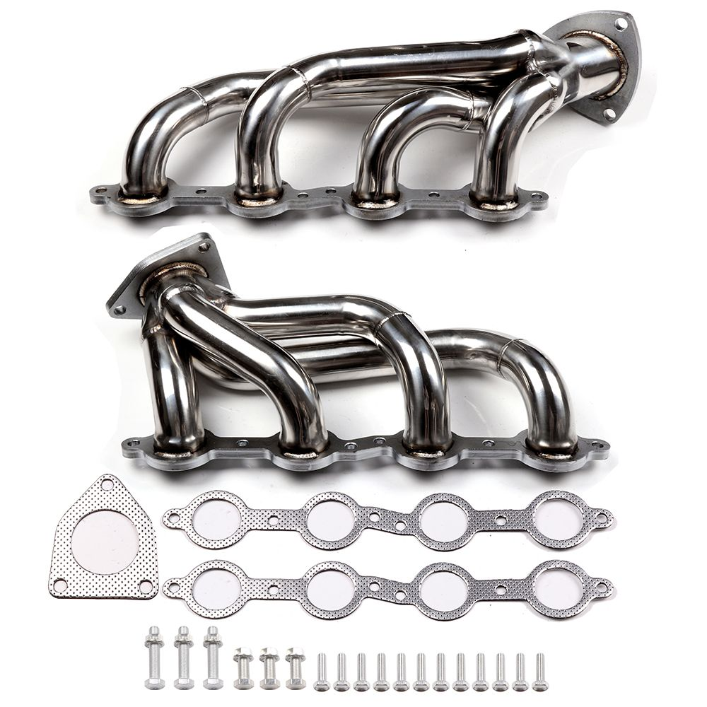 Exhaust Header for 2000-2001 GMC YUKON 4.8L 5.3L / 1999-2001 GMC SIERRA 1500 2500