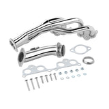 Exhaust Header for 1995-2001 Toyota Tacoma 2.4L/2.7L L4 (Silver Polished)