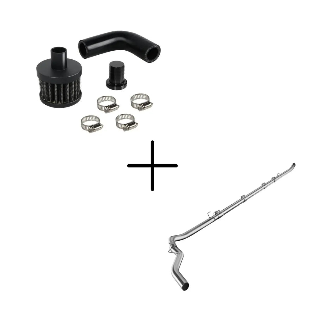 Engine Pipe Reroute 6.7 Cummins CCV PCV Reroute Kit | 2007-2023 Ram 2500&3500 – DynoVox