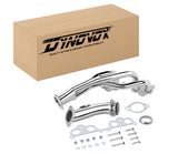 Exhaust Header for 1995-2001 Toyota Tacoma 2.4L/2.7L L4 (Silver Polished)