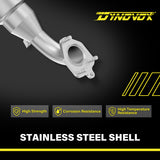 Catalytic converter stainless steel housing