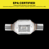 EPA of 2.25 Inch 2.5L Catalytic Converter 