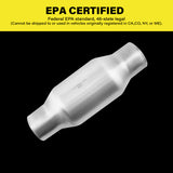 EPA of Universal  3 Inch Catalytic Converter 