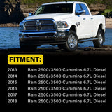 Fitment of 4" DPF Delete Race Pipe for 6.7L Cummins