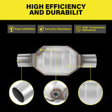 High efficiency of 2.25 Inch 2.5L Catalytic Converter 