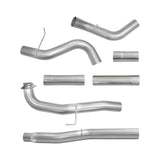 L5P 6.6L Duramax Downpipe-Back Delete Pipe