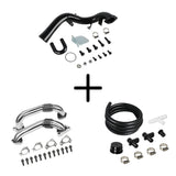 2007.5-2010 6.6L LMM Duramax EGR Delete Kit High Flow Intake Elbow Pipe Tube DynoVox