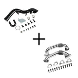 2007.5-2010 6.6L LMM Duramax EGR Delete Kit High Flow Intake Elbow Pipe Tube DynoVox