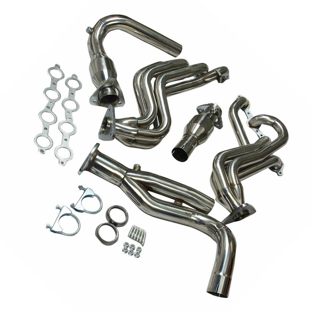 Exhaust Header for 1999-2006 GMC/Chevy GMT800 V8 Engine Stainless Manifold